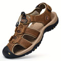 Men breathable adjustable strap sandals