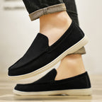 Men slip on lightweight casual loafers