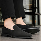 Men breathable slip on casual loafers