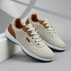 Men lace up casual everyday sneakers