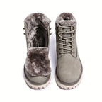 Men's winter hiking boots with cozy lining