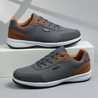 Men lace up casual everyday sneakers