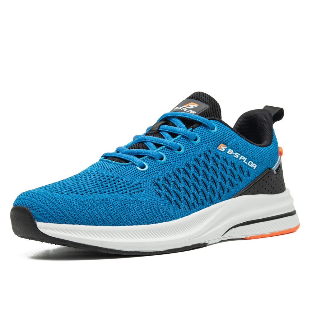 Men's lightweight lace up running sneakers