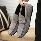 Men slip on casual low top loafers