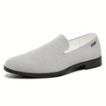 Men breathable slip on casual loafers