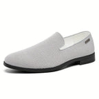 Men breathable slip on casual loafers