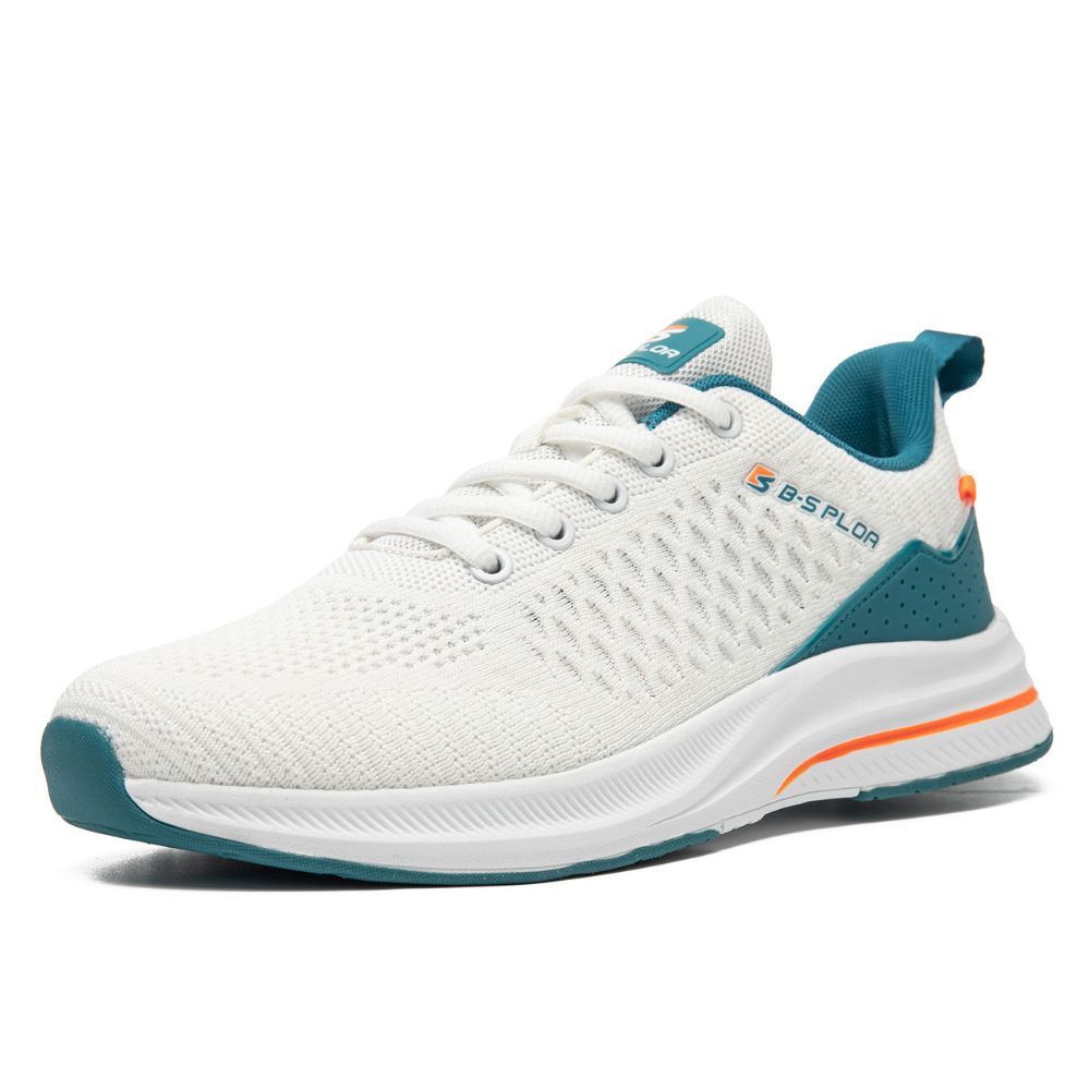 Men's lightweight lace up running sneakers