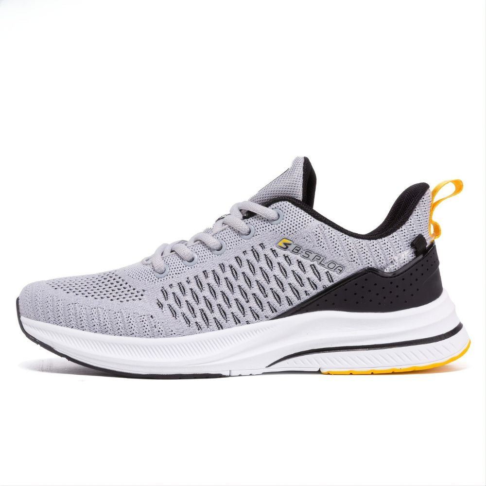 Men's lightweight lace up running sneakers