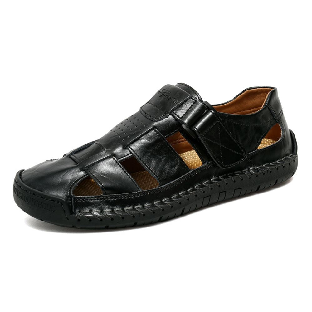 Men adjustable strap outdoor sandals