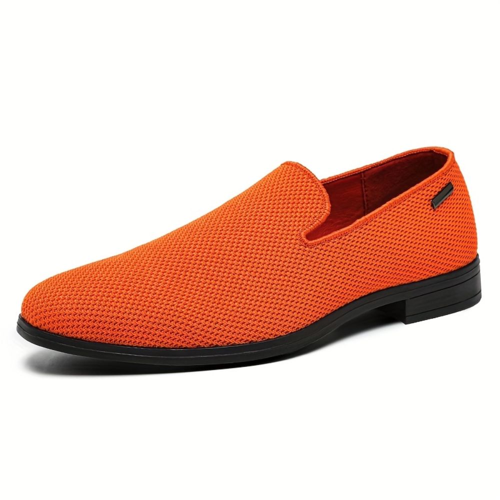 Men breathable slip on casual loafers
