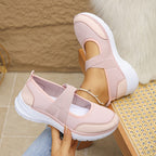 Women's elastic strap sneakers