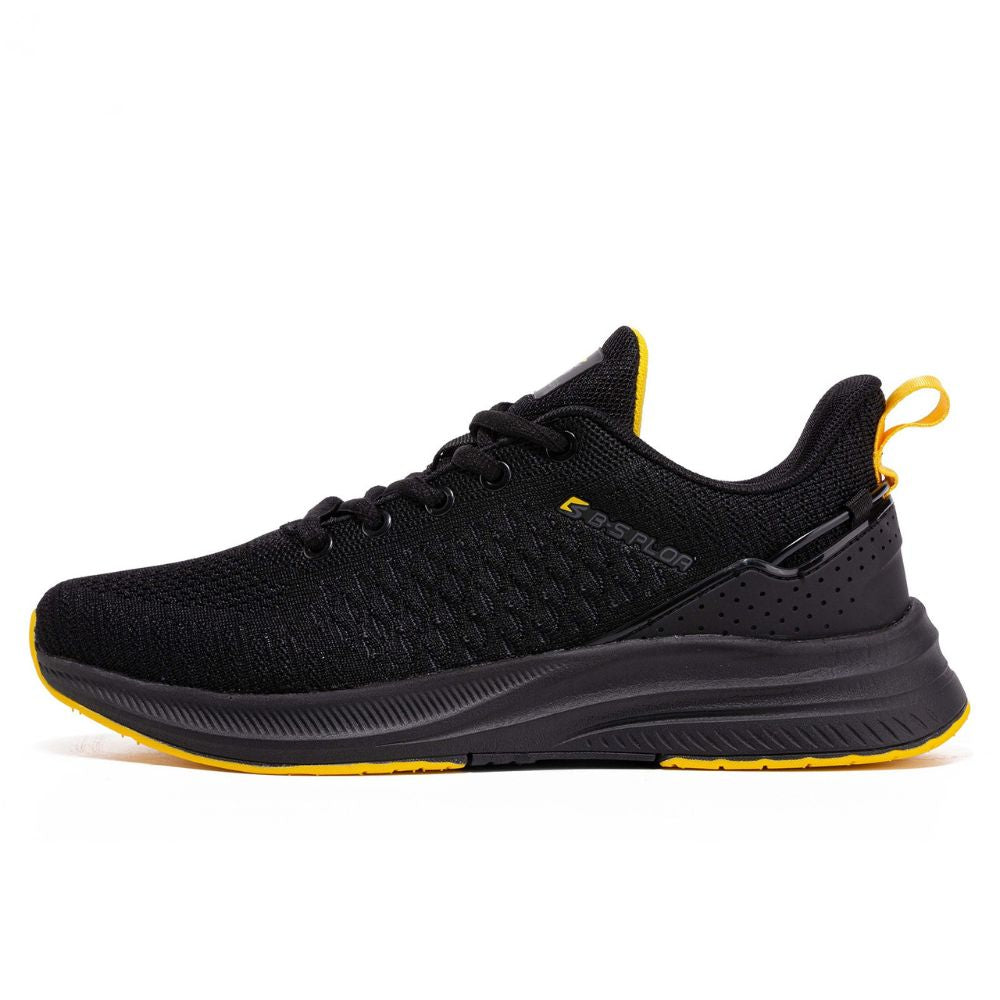 Men's lightweight lace up running sneakers