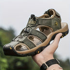 Men breathable adjustable strap sandals
