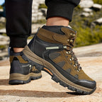 Men's outdoor hiking boots with non-slip sole