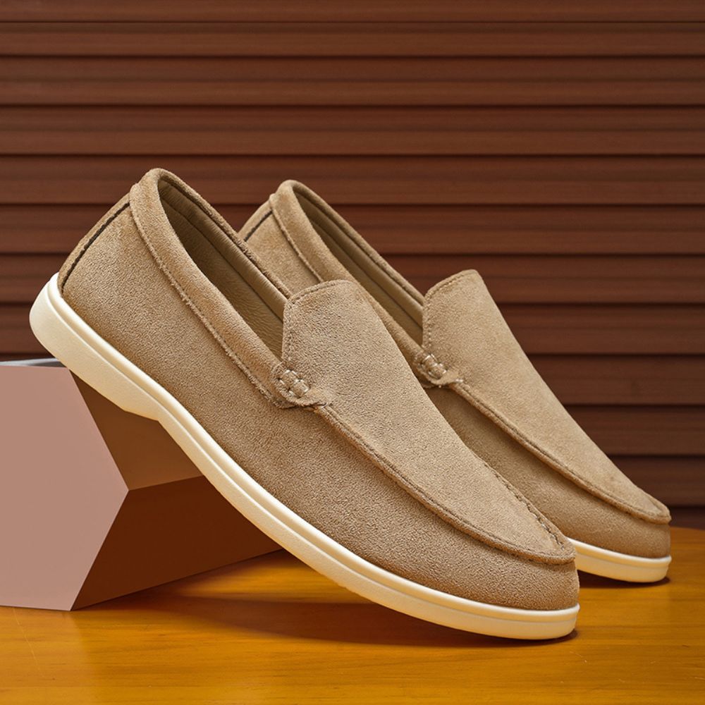 Men slip on lightweight casual loafers