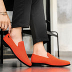 Men breathable slip on casual loafers