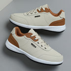 Men lace up casual everyday sneakers